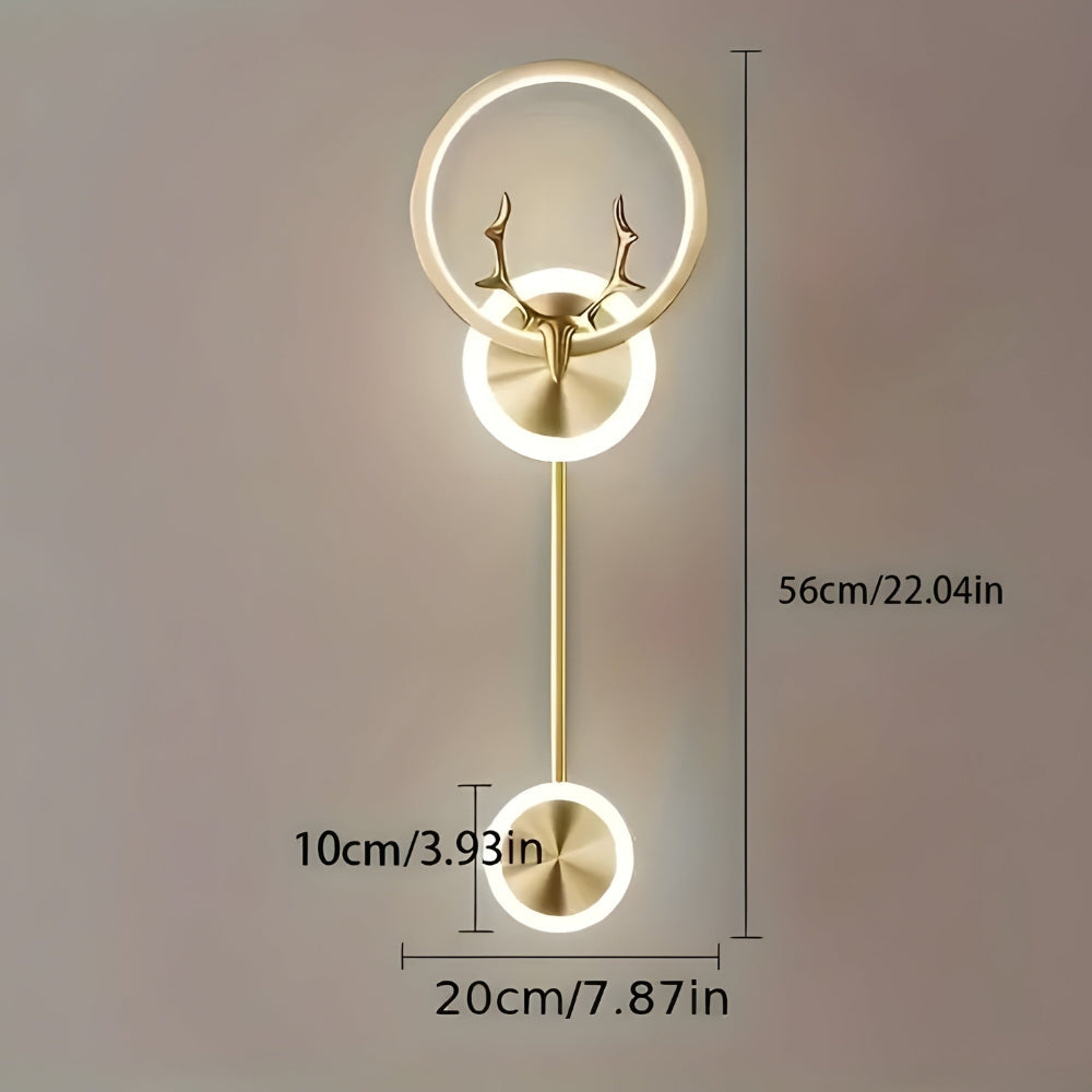 LumiNest – Elegante Doppelwandleuchte für minimalistische und stimmungsvolle Beleuchtung im Zuhause