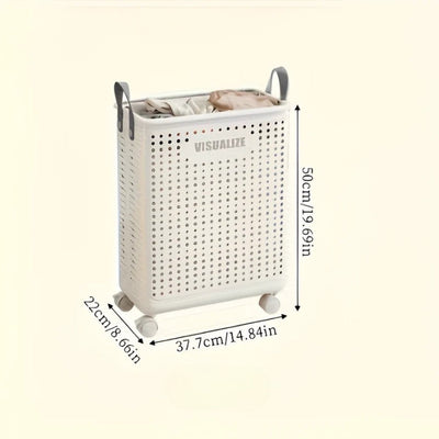 RollEase Zusammenklappbarer Wäschekorb