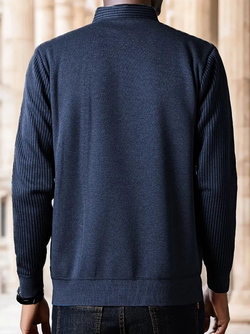 Leroy – Lässiger Langarm Strickpullover