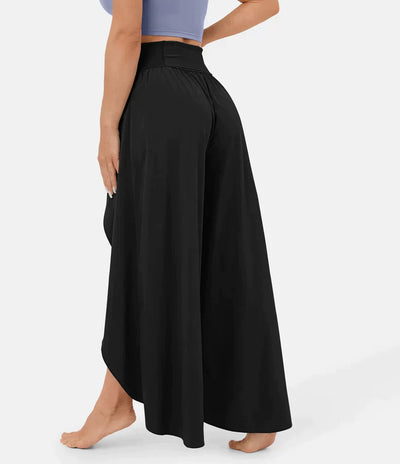 SummerBreeze - Hochtaillierte Palazzo Hose