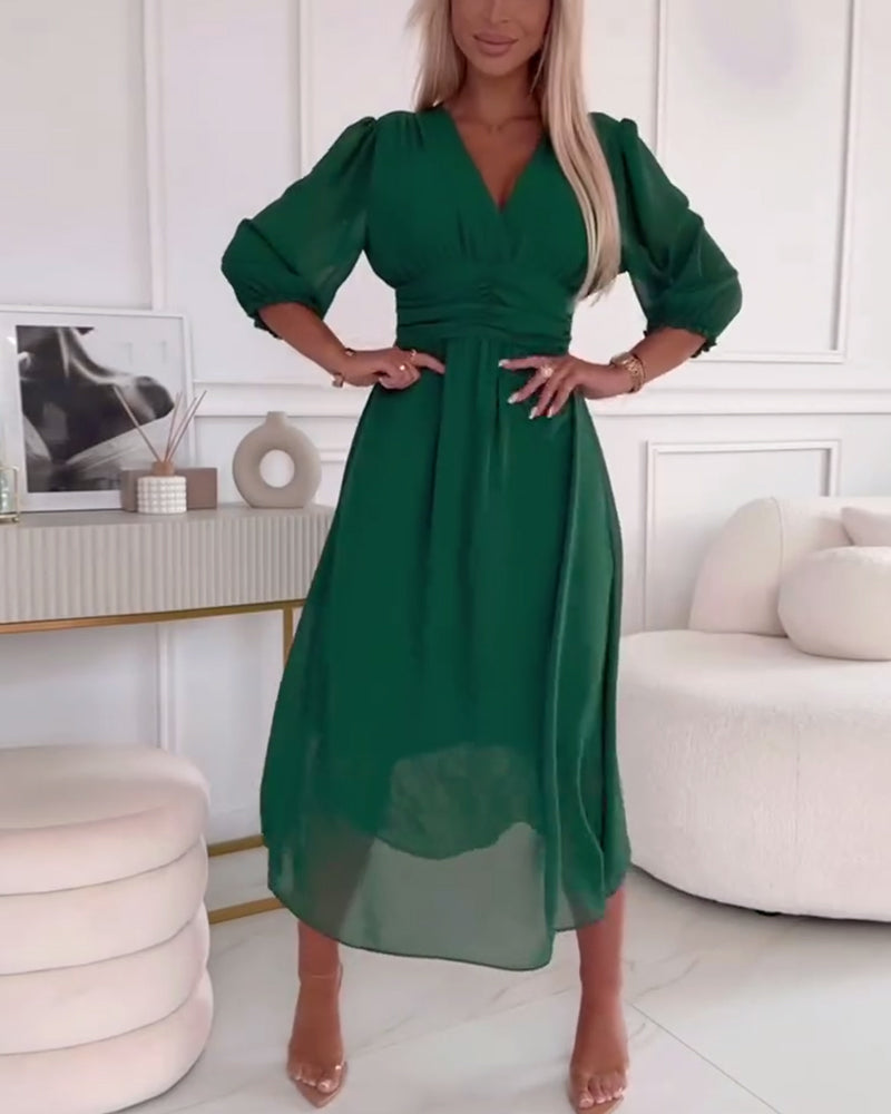 Cindy™ | Leichtes Seidenchiffonkleid