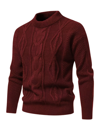 Kalisto – Lässiger Langarm Strickpullover