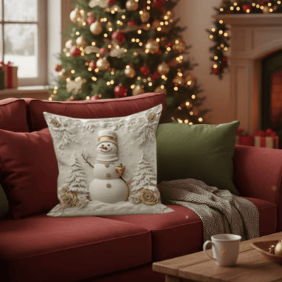 CozyFest – Weihnachtlich Gestalteter Kissenbezug Für Wohnkultur