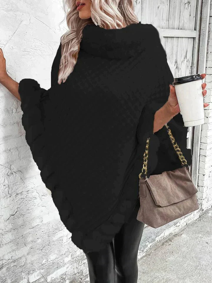 Federica | Grob gestrickter Damenpullover in Übergröße