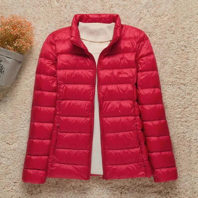 Sarah - Gewattete Jacke mit Kapuze