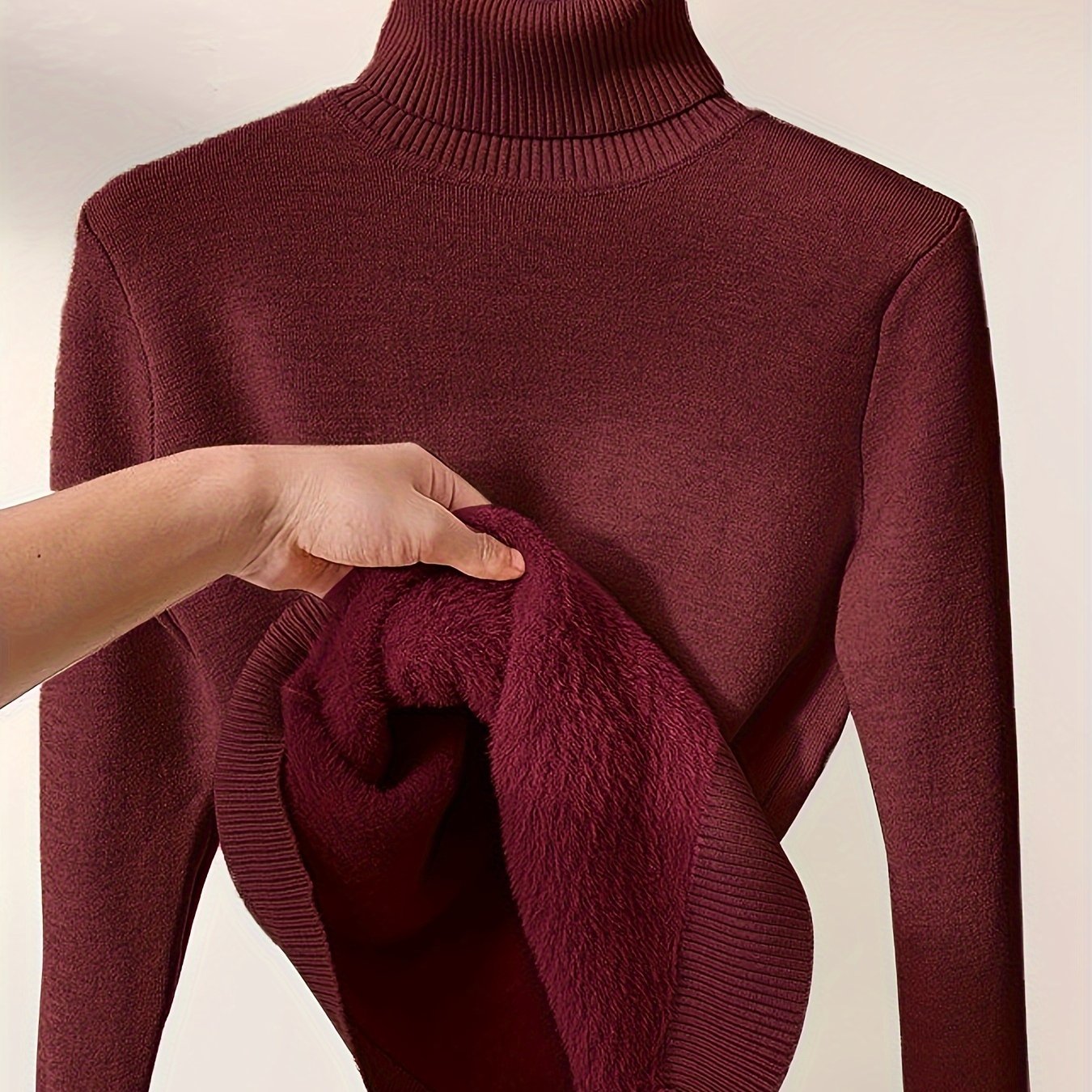 Élise – lässiger und minimalistischer Rollkragenpullover