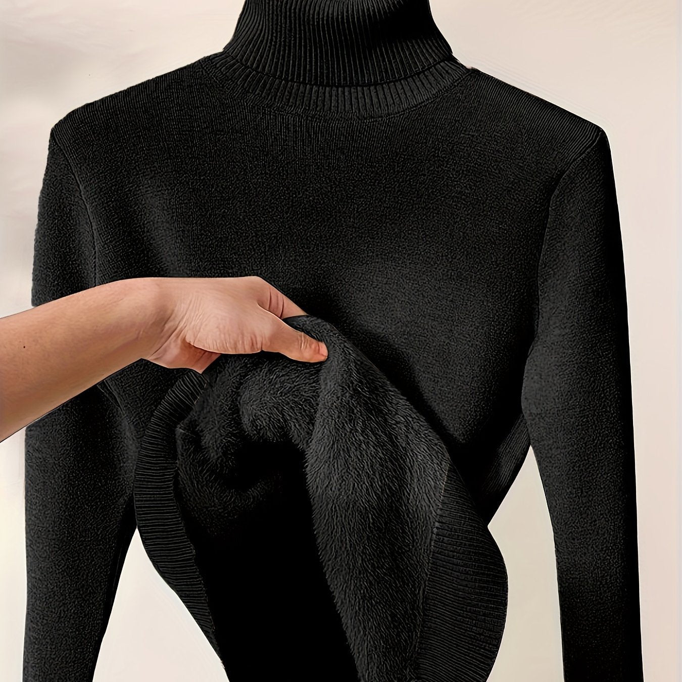 Élise – lässiger und minimalistischer Rollkragenpullover