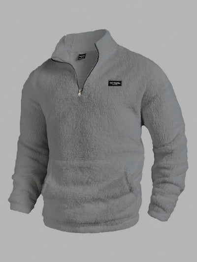 Kamil – Fleece Pullover Mit Halbem Reißverschluss