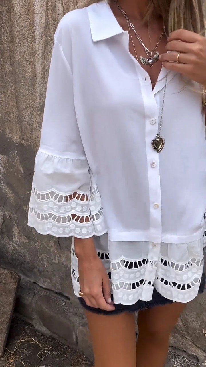 Miranda™ | Elegante Bluse im Ibiza-Stil
