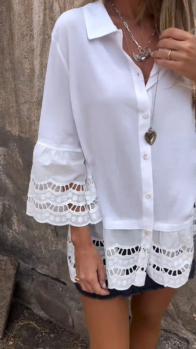 Miranda™ | Elegante Bluse im Ibiza-Stil