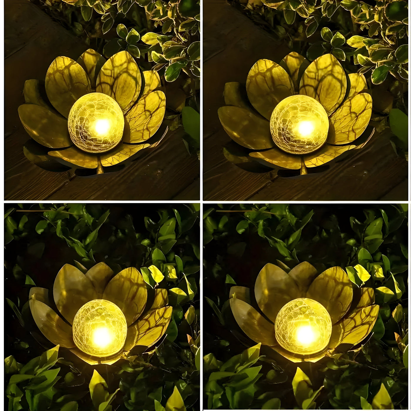 LumiPetal – Solarbetriebene Lotusblumen-Gartenlampe mit weicher Umgebungsbeleuchtung