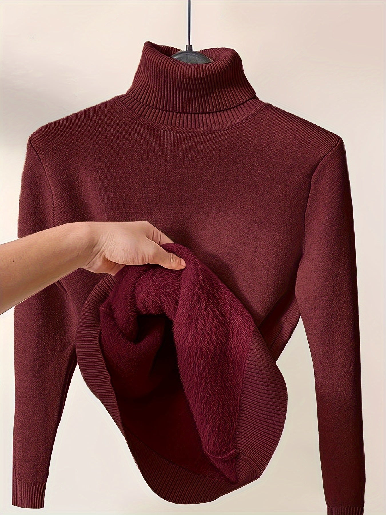 Élise – lässiger und minimalistischer Rollkragenpullover