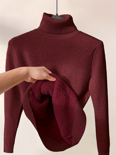 Élise – lässiger und minimalistischer Rollkragenpullover