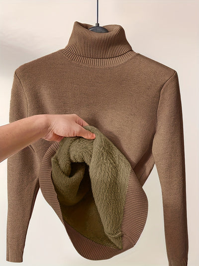 Élise – lässiger und minimalistischer Rollkragenpullover