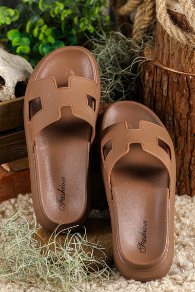 Nandine | Damen Design-Blocksandalen