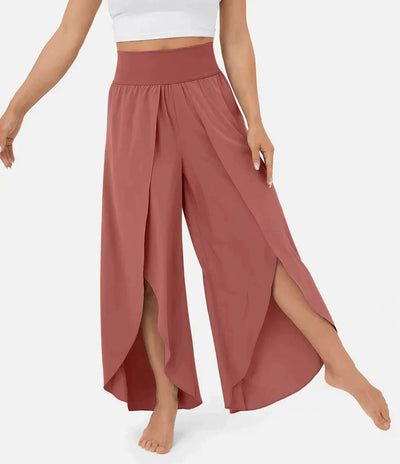 SummerBreeze - Hochtaillierte Palazzo Hose