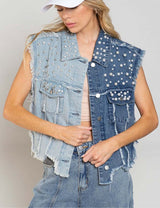 Denim blau