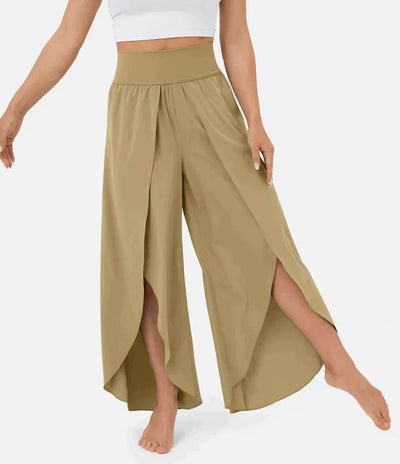 SummerBreeze - Hochtaillierte Palazzo Hose
