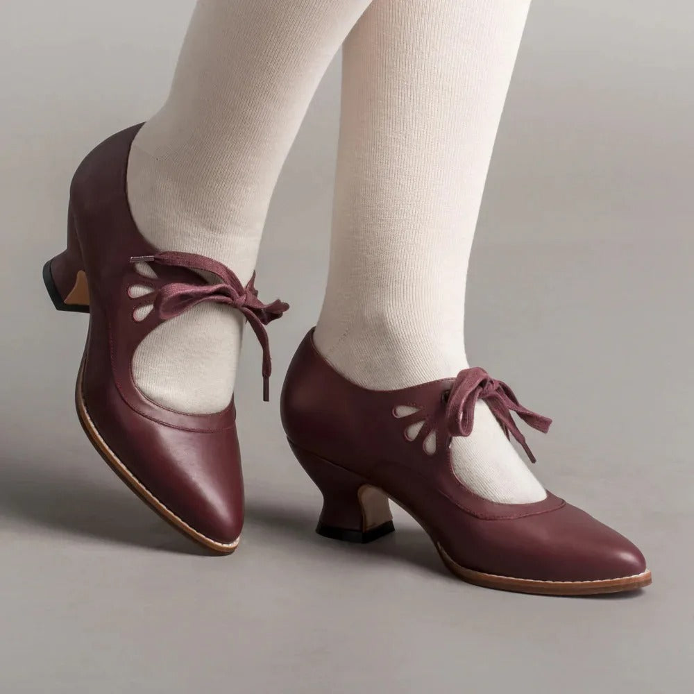 Georgina | Elegante Retro-Schuhe mit niedrigem Absatz