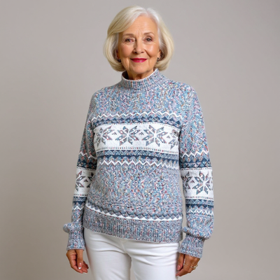 Caterina - Handge Fertigt Woll Pullover
