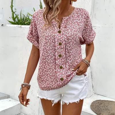 Joke™ | Stylische Sommerbluse mit Knöpfen
