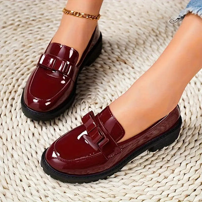 Loafer mit dicker Sohle für Damen