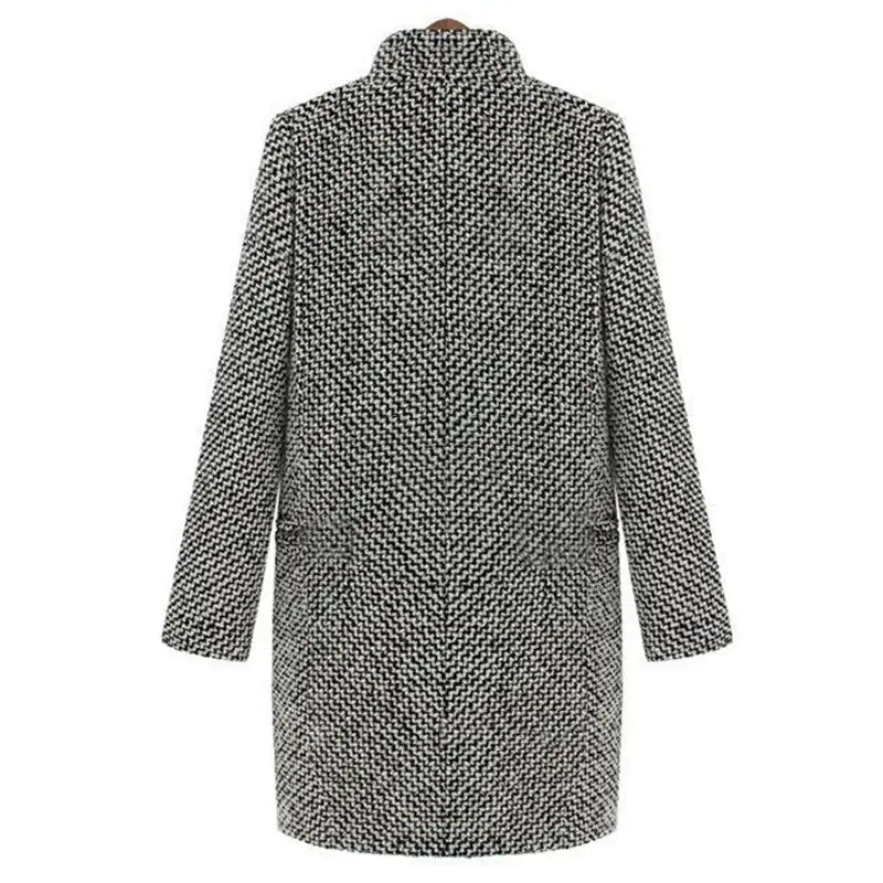 Evelyn | Schlanke Winterjacke aus Wolle