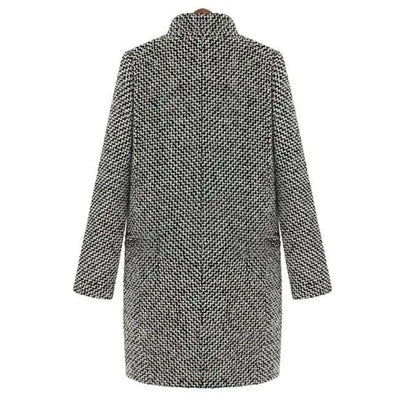 Evelyn | Schlanke Winterjacke aus Wolle