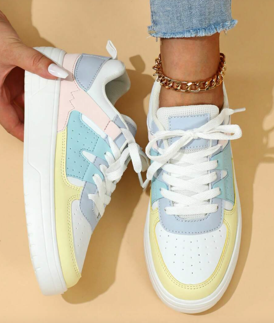 Solveiga | Farbenfroh unterstützend Damen Sneaker