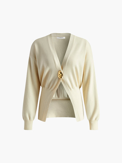 Sophie - Cardigan mit goldenen Knöpfen