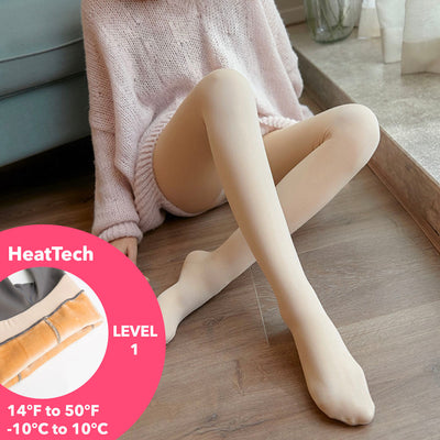 Belle HeatTech Transluzente Superstretch-Strumpfhose Leggings