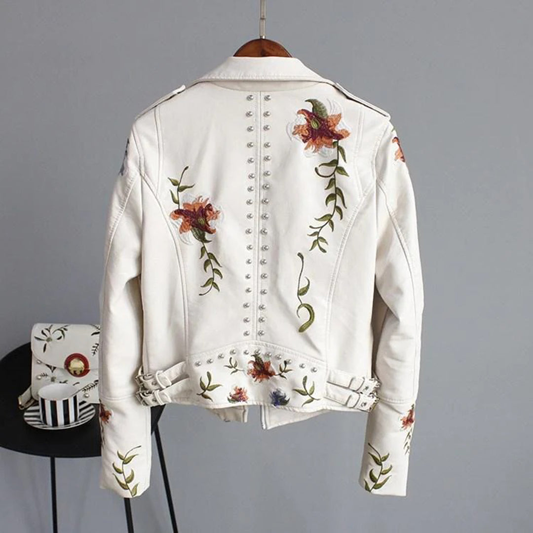 Stilvolle, feminine und vielseitige Blumenjacke für Damen