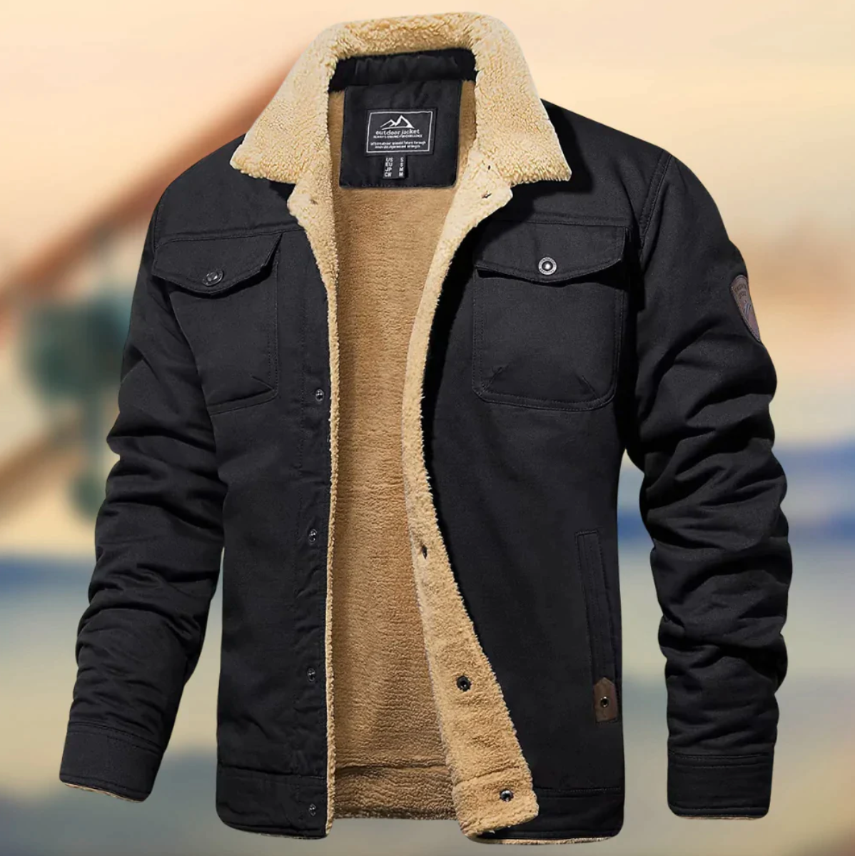 Alder Modehaus - elegante und kuschelig warme Jacke
