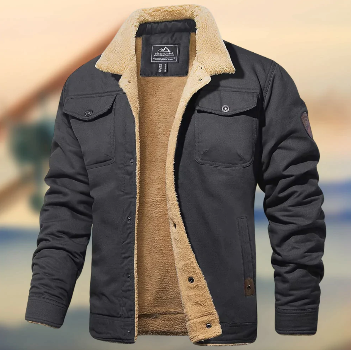 Alder Modehaus - elegante und kuschelig warme Jacke