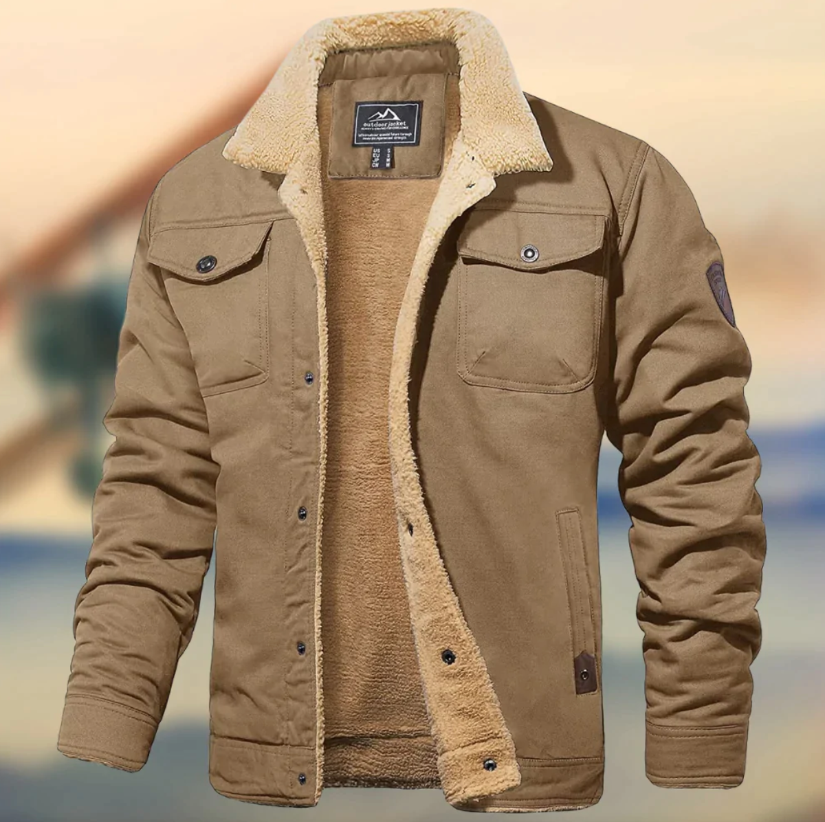 Alder Modehaus - elegante und kuschelig warme Jacke