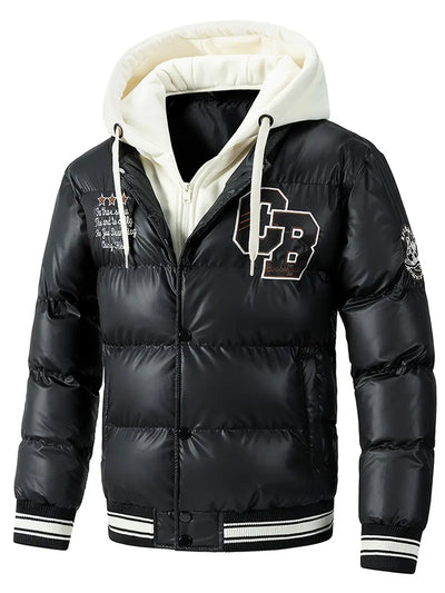 Zdenko | Bequeme lässige Herrenjacke mit Kapuze