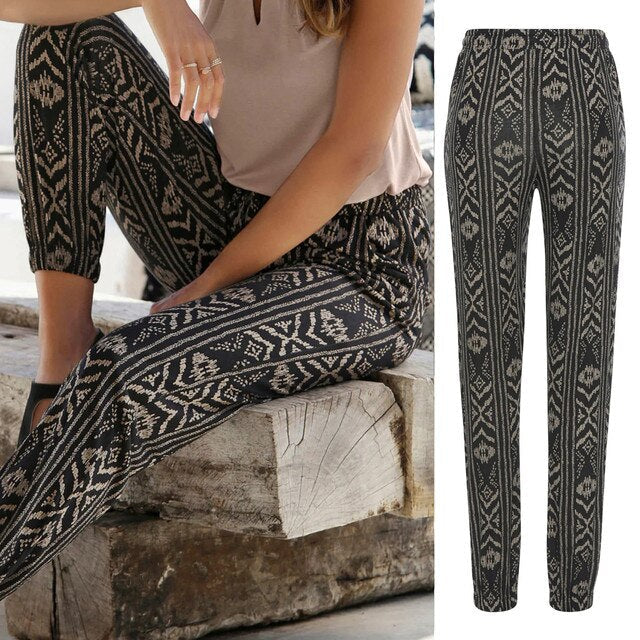 FRIDA - Bedruckte Boho-Hose