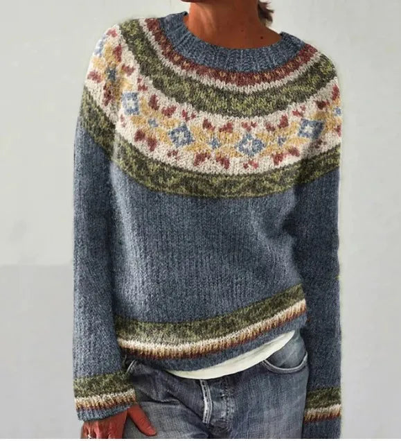 Anna™ | Raffiniertes skandinavisches Strickpullover