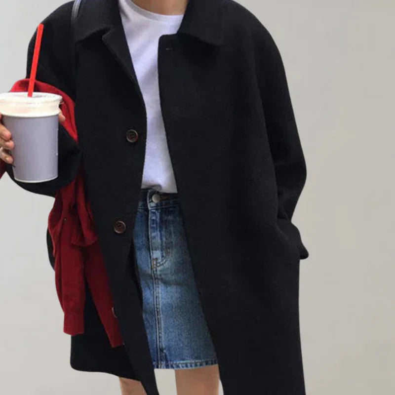 Coraline | Zeitlos eleganter Schnitt Damenmantel