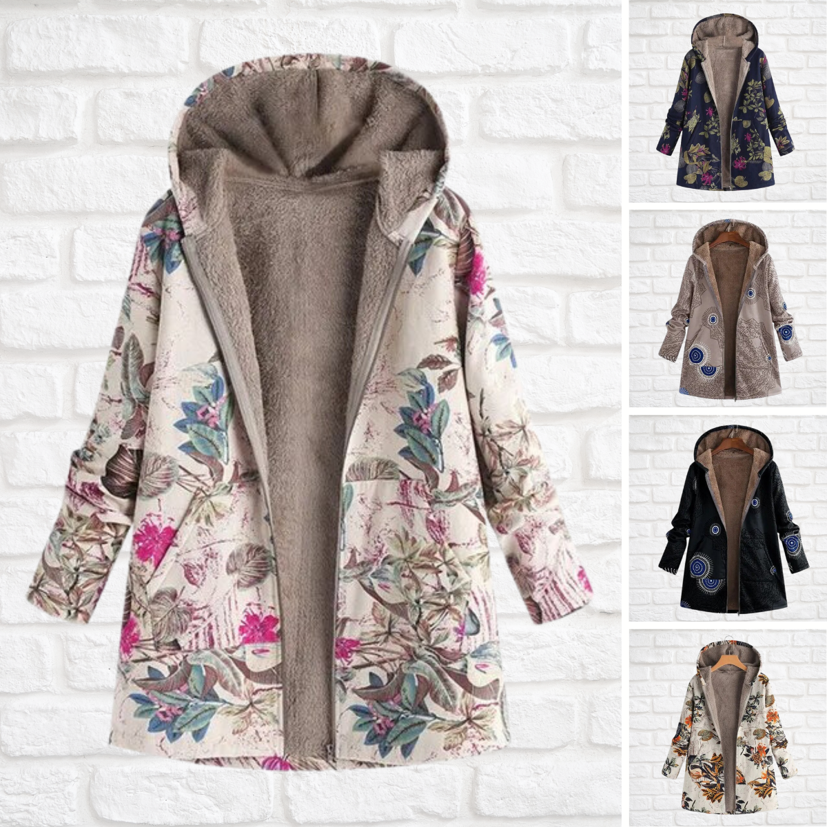 Bedruckte Jacke für Frauen
