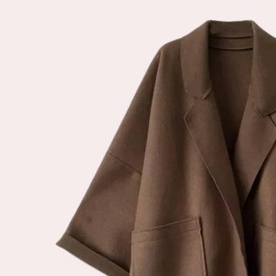 Ivette | Zeitlose Eleganz in Übergröße Damen Trenchcoat