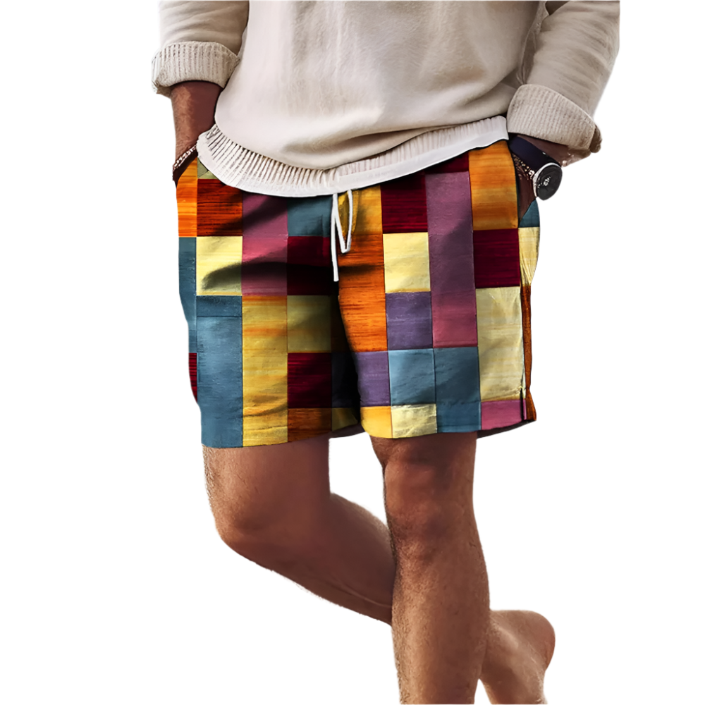 GeoVibe Herren Sommer Shorts