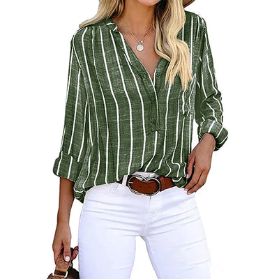 Gestreifte Bluse für Damen
