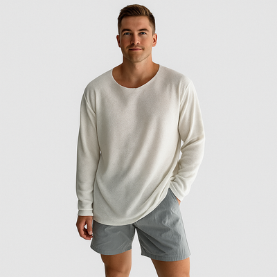 Elias – Herren Atmungsaktive Strickhemden für den Alltag