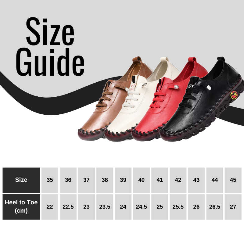 Bequeme flache Schuhe mit weicher Sohle