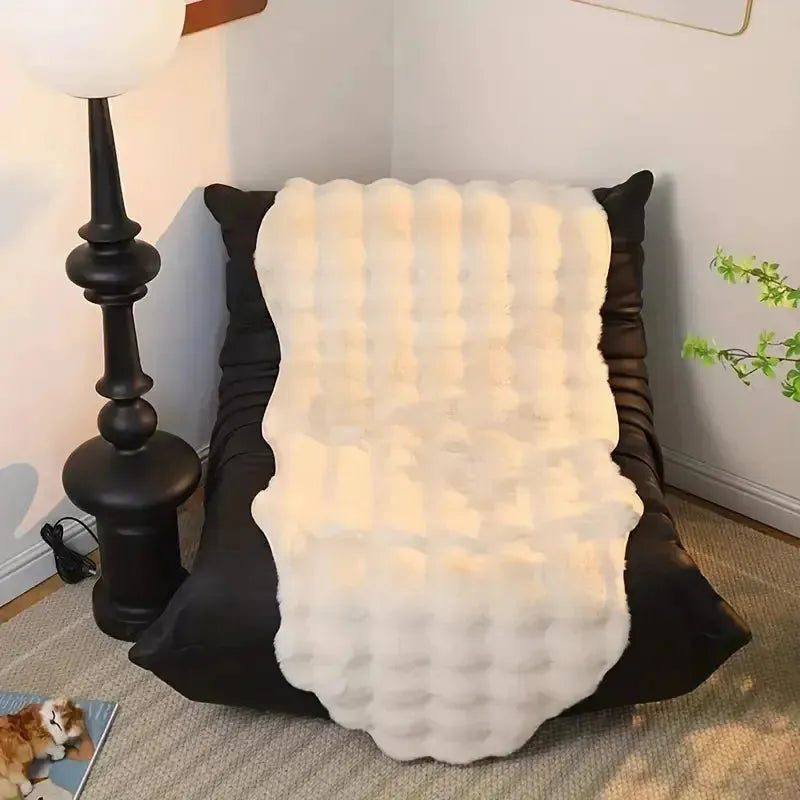 CloudHaven – Ultraweiches Plüschdecke mit rutschfester Rückseite