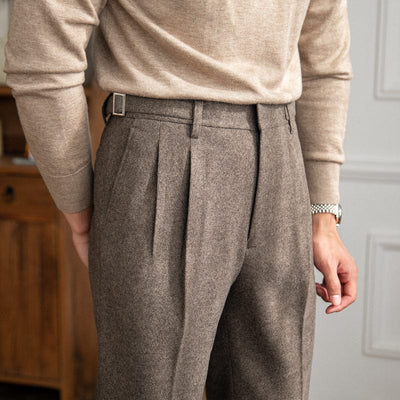 Elegante, Zeitlose, Bequeme Vintage Hose für Herren