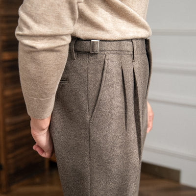 Elegante, Zeitlose, Bequeme Vintage Hose für Herren