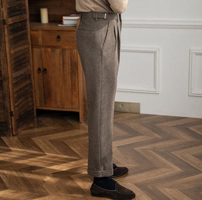 Elegante, Zeitlose, Bequeme Vintage Hose für Herren