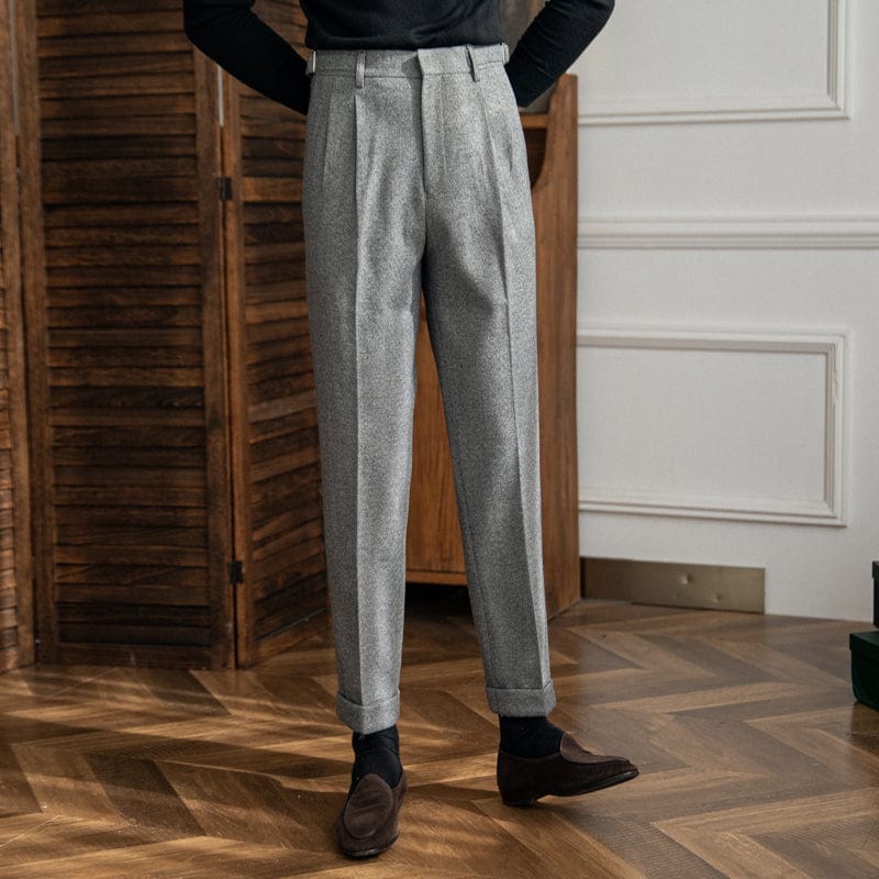 Elegante, Zeitlose, Bequeme Vintage Hose für Herren